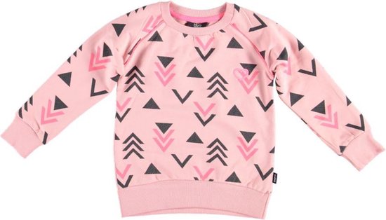 Beebielove zachte roze sweater meisje - Maat 104 | bol.com