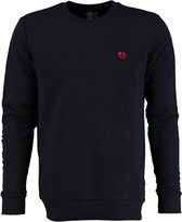 Kultivate zachte donkerblauwe sweater - Maat XXL