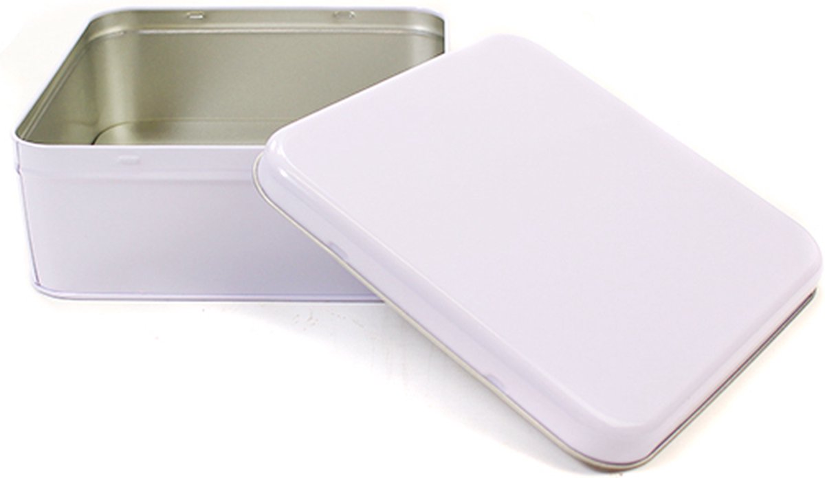 Kruidenblikjes - Theedoos - Kruidenpotjes - Vierkant - 100 Gram