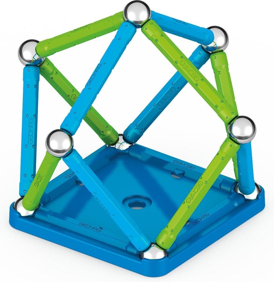 Geomag Classic Green Line Recycled - Magnetisch Constructiespeelgoed - 25-delig - Vanaf 3 jaar — afbeelding 4