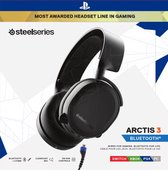 Steelseries Arctis 3 71 Gaming Headset BT PS4 Zwart