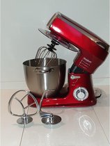 Eisenbach keukenmachine 8 liter. Rood. Ultra stille motor.