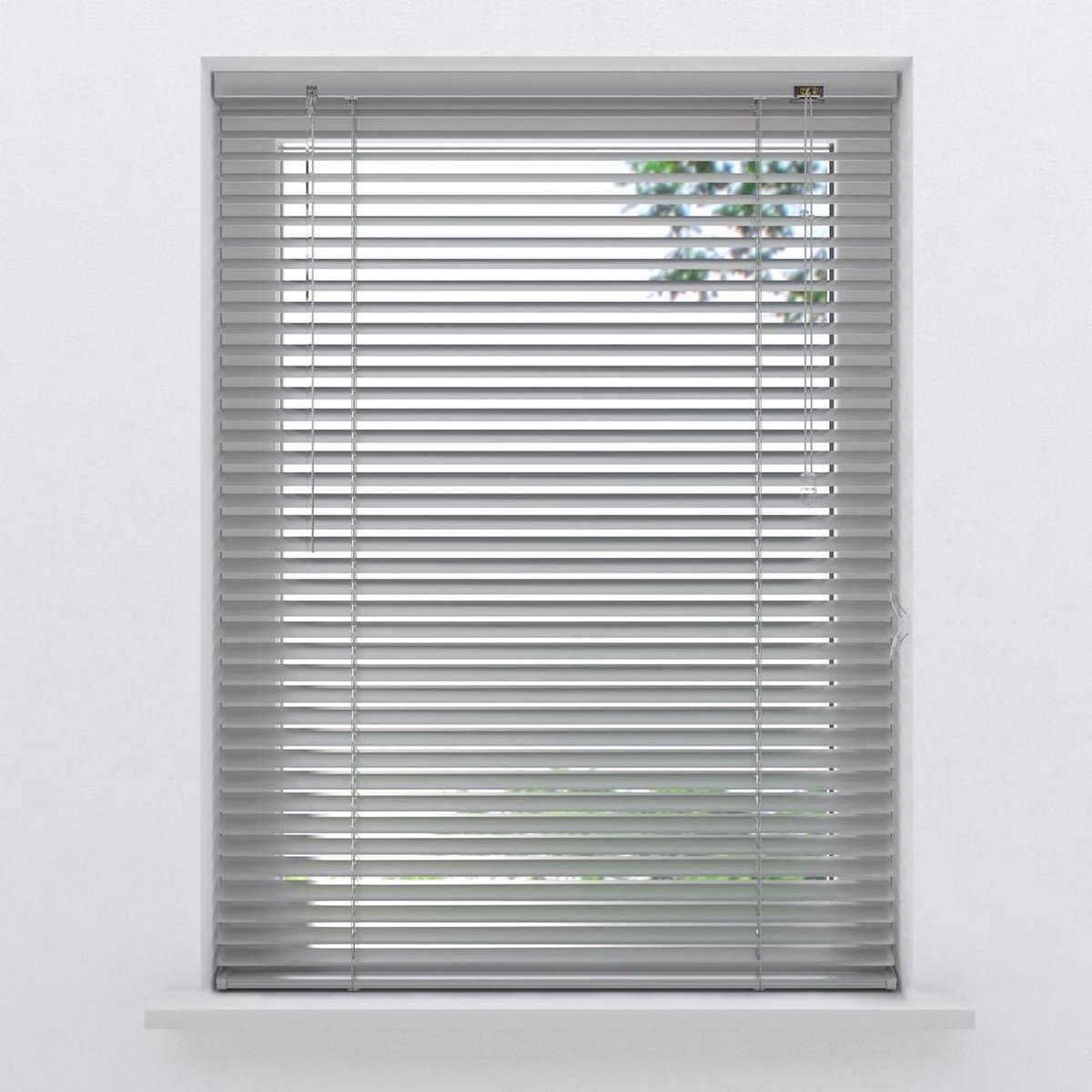 Aluminium Jaloezie 25 mm Easy Silver 220 x 175