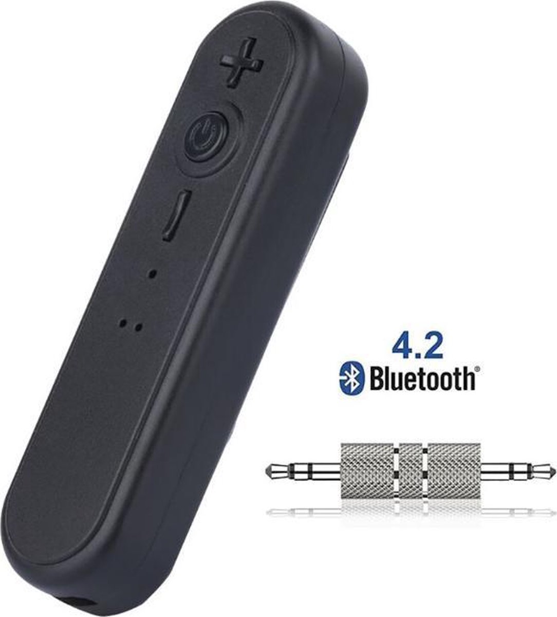 DrPhone BQ3 - Wireless Auto Bluetooth 4.1 Audio Ontvanger - 3.5mm jack Aux - Adapter - Handsfree Kit / Muziek Ontvanger - Maak oordoppen wireless - voor Speaker /Hoofdtelefoon & Auto Stereo - Zwart - DrPhone