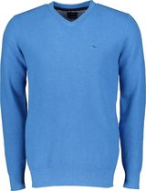 Jac Hensen Pullover - Modern Fit - Blauw - 3XL Grote Maten