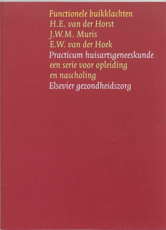 Cover van het boek 'Functionele buikklachten@'