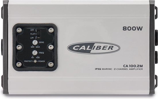 Caliber CA100.2M - Marine versterker - 2 kanaals 800 bol.com
