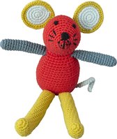 Global Affairs - Super Muis - coral - gehaakt