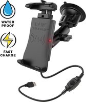 Tough-Charge™ Quick-Grip™ Tech Waterproof Wireless Charging Houder zuignapset