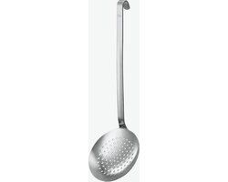 Rösle - Opschuimspaan met haak - RVS - 10 cm - Zilver
