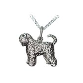 Bouvier Collier -merk COOLDOG™ in massief .925 Sterling Zilver * inclusief ketting 45cm.