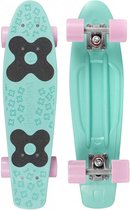 Choke Skateboard - mint groen/ roze