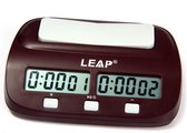 WiseGoods Digitale Schaakklok - Schaak Timer Professional voor Bordspellen Timer met Alarmfunctie - Zwart