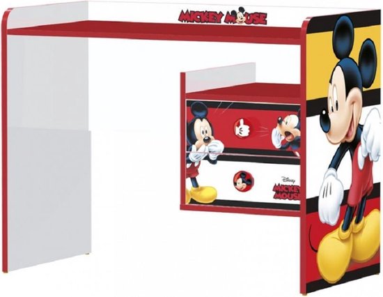 Harnas magnetron doorgaan met Disney Mickey Mouse bureau -kinderbureau | bol.com