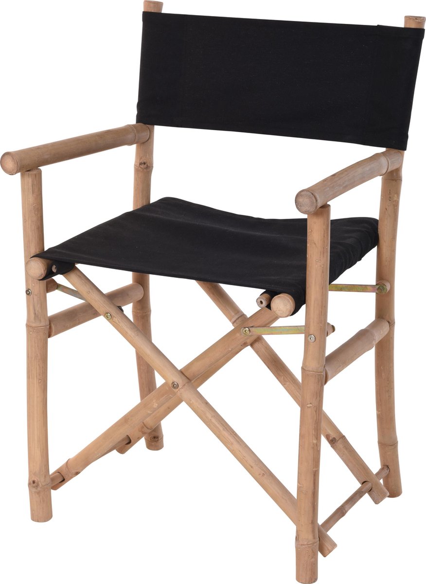 Ga wandelen Immoraliteit compressie Regisseur stoel - director chair - klapstoel - Camping stoel - Zwart -  Baboe - 58 x 45... | bol.com