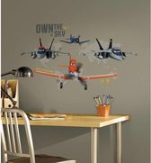Muursticker Planes voor de kinderkamer - Muurdecoratie - Disney Planes