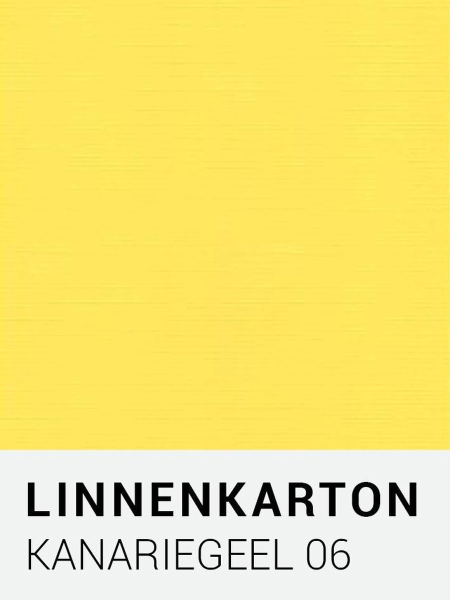 Linnenkarton 06 Kanariegeel 30,5x30,5cm 240 gr.