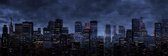 Skyline by night 180 x 60  - Plexiglas