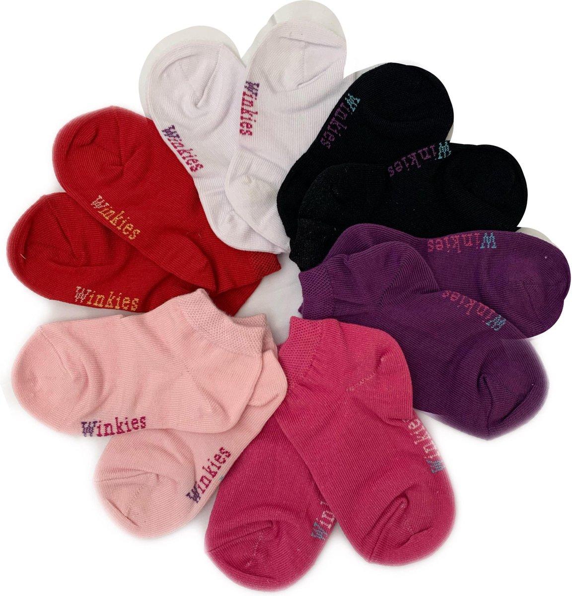 Embrator meisjes Sneakersokken effen 26-28