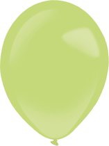 Amscan Ballonnen 35 Cm Latex Lime 50 Stuks