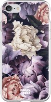 HappyCase Apple iPhone 8 Flexibel TPU Hoesje Flower Print