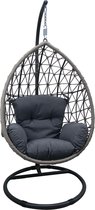Hangstoel Egg Chair Paris Rope Sand