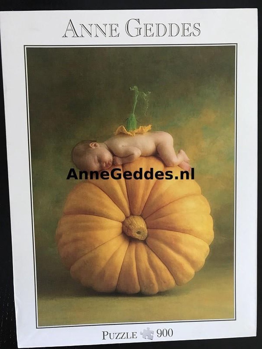 Anne Geddes - 57622 – puzzel / puzzle / legpuzzel – Blatz – Pompoenen baby - 500 stukjes