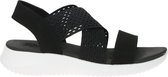 Skechers Ultra Flex Neon Star sandalen zwart - Maat 36