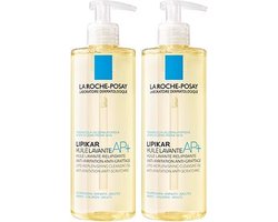 La Roche-Posay Lipikar Wasolie AP+ – Douchemiddel – voor een droge, eczeem, gevoelige huid- 2X400ml