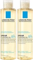 La Roche-Posay Lipikar Wasolie AP+ - Douchemiddel - voor een droge, eczeem, gevoelige huid- 2X200ml