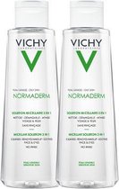 Vichy Normaderm Micellaire Reinigingslotion - 2 x 200 ml - Onzuivere Huid