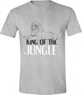 DISNEY - T-Shirt -The Lion King : King of the Jungle (L)