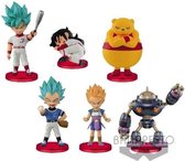 DRAGON BALL SUPER - Figurine WCF Vol 4 - Assort. 6 Characters - 7Cm