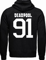 DEADPOOL - MARVEL - Sweat Black/Grey Deadpool 91 (M)