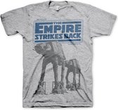 Merchandising STAR WARS - T-Shirt Empire Strikes Back AT-AT - H.Grey (XXL)