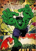 MARVEL SILVER AGE - Magnetic Metal Poster 45x32 - Hulk