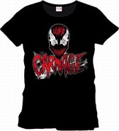 SPIDERMAN - T-Shirt Carnage Types and Face (XL)