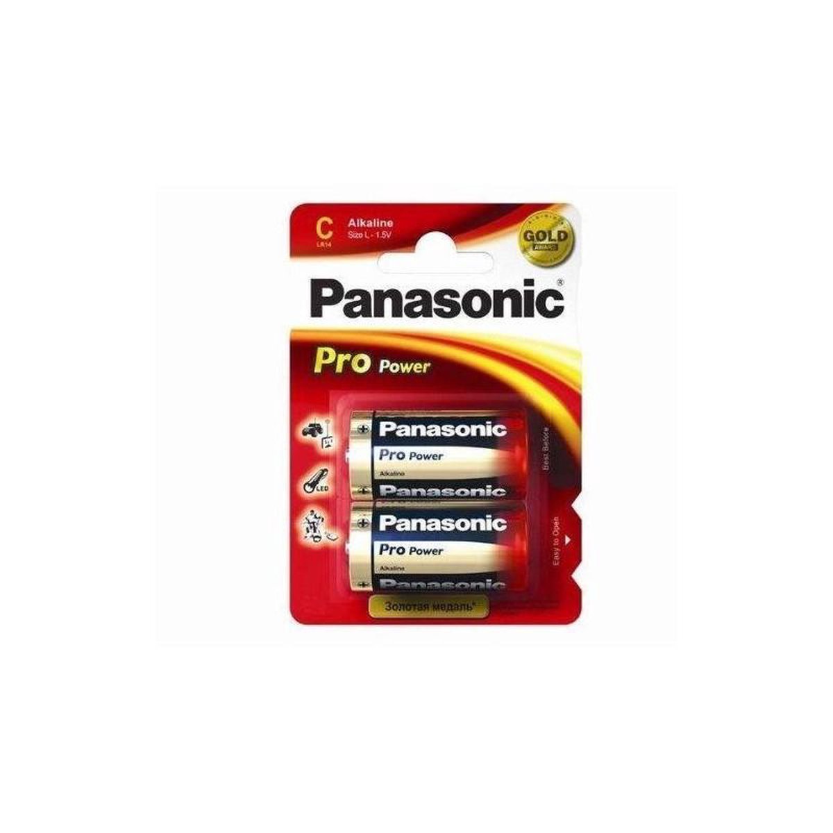 Panasonic C Pro Power Batterijen - 2 stuks