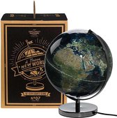 Gentlemen's Hardware Retro Globe City Lights - 30 cm - avec lumière