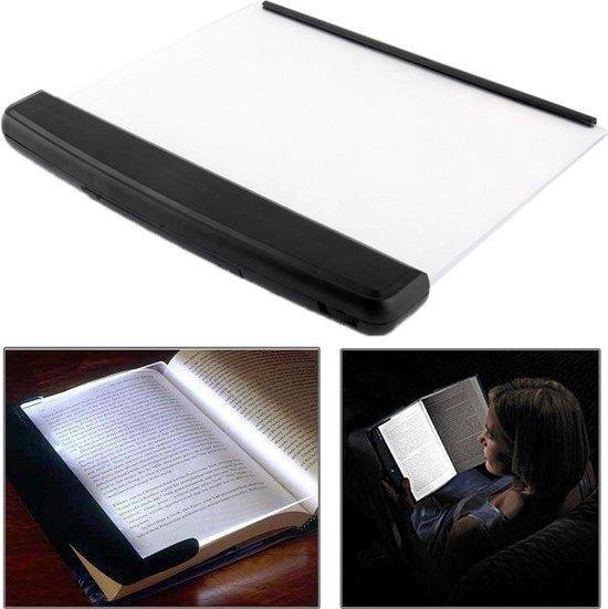 Wig nacht leeslamp 3 LED bright panel reizen lamp boek - leeslamp met led verlichting - leeslicht voor boek - nachtlampje - E-reader leeslamp je