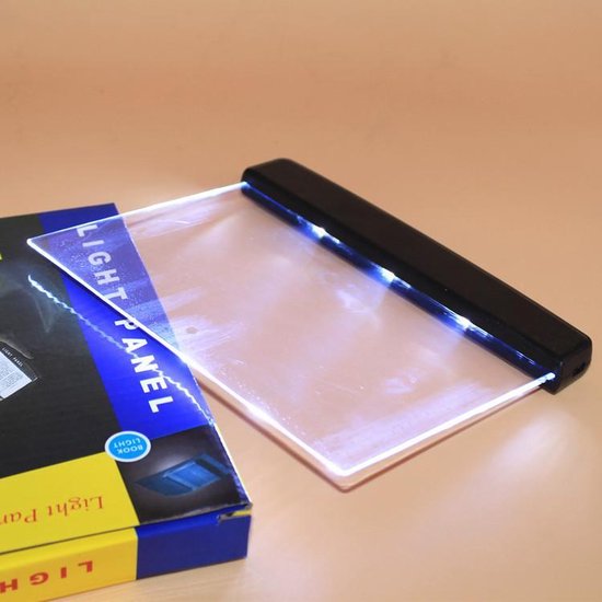 Wig nacht leeslamp 3 LED bright panel reizen lamp boek - leeslamp met led verlichting - leeslicht voor boek - nachtlampje - E-reader leeslamp je