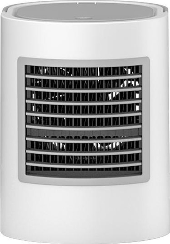 Grijs - Mini aircooler - Tafel ventilator - Ventilator met water - Koeler -  Mini... | bol