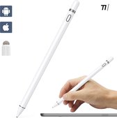 Active Stylus Pen Wit - Digitale Pen - Geschikt voor Android / iOS / Windows - Tablets / IPad / Smartphone / Tekentablet- Universeel