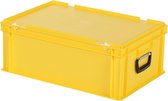 Koffer - Opbergbox - 600x400xH235mm - geel