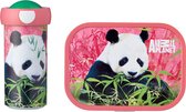 Schoolbeker En Lunchbox Animal Planet Panda Roze