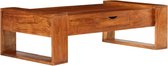 Salontafel Massiefhout - koffietafel (Incl LW3D Klok) l - coffee table woonkamertafel