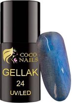 Gellak Metalic Donker Blauw 5 ml (nr. 24)