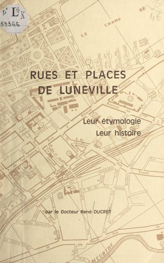 Rues et places de Lunéville - cover
