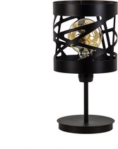 Straluma Zwart Metalen Tafellamp “Redondo” Modern