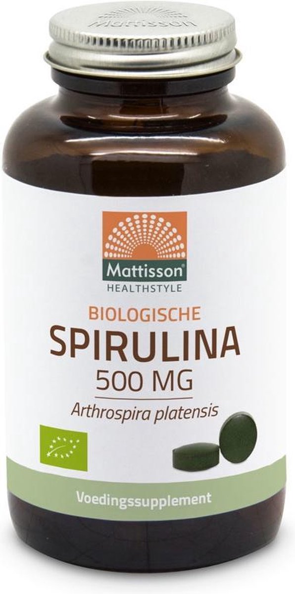 Mattisson - Absolute Spirulina Bio - 500 mg